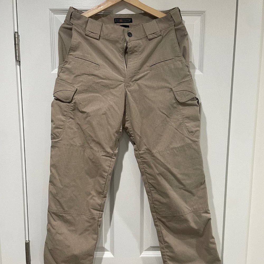 5.11 Tactical Khaki Cargo Pants 30x32